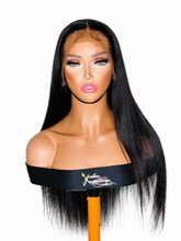Load image into Gallery viewer, Kamari straight wig on white background – alternate-front view