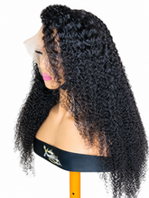 Load image into Gallery viewer, Kamaria kinky curly wig on white background – side view
