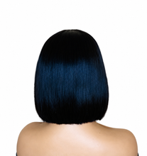 Load image into Gallery viewer, Kim straight bob wig on white background – back view