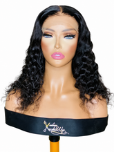 Load image into Gallery viewer, Nessa curly wig on white background – front view