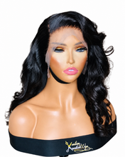 Load image into Gallery viewer, Jada wavy wig on white background – front view
