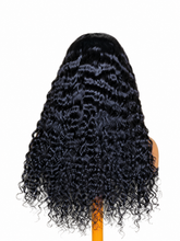 Load image into Gallery viewer, Jessica curly wig on white background – back view
